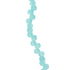 6mm Blue Colour Frosted Matagami Strung Beads